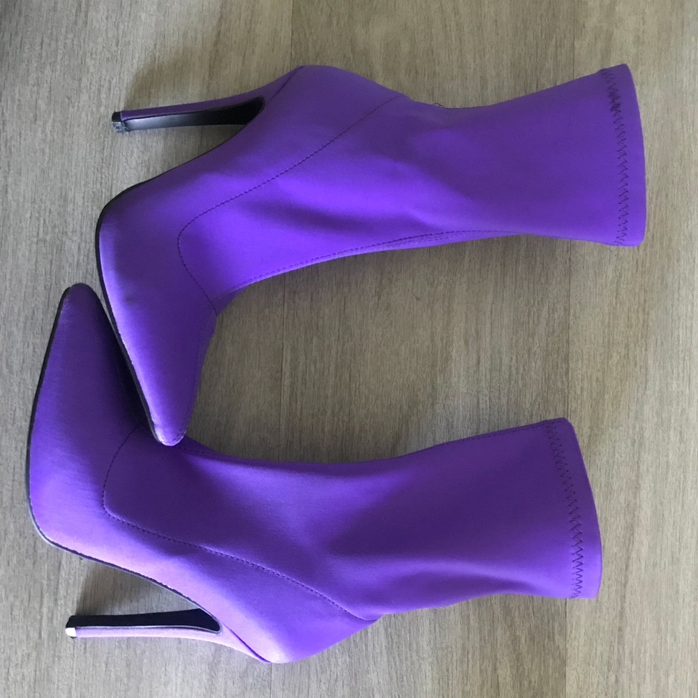Purple Booties